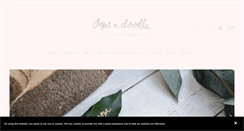 Desktop Screenshot of oopsadoodle.com